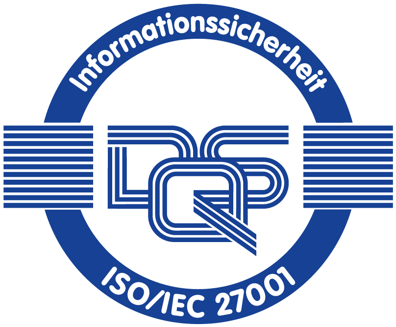 DQS-zertifiziert nach ISO/IEC 27001 – Informationssicherheit